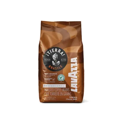 Lavazza Tierra Brasile 100% Arabica espresso kafa u zrnu 1kg kafashop shop kafa espresso