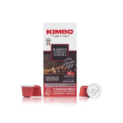 Kimbo Nespresso kapsule Napoli 100kom kafashop shop kafa espresso