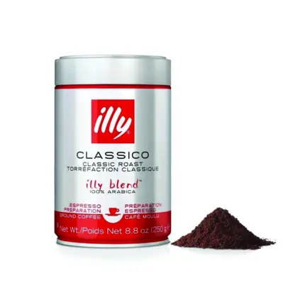 ​Illy Espresso Classico kafa mlevena kafashop shop kafa espresso